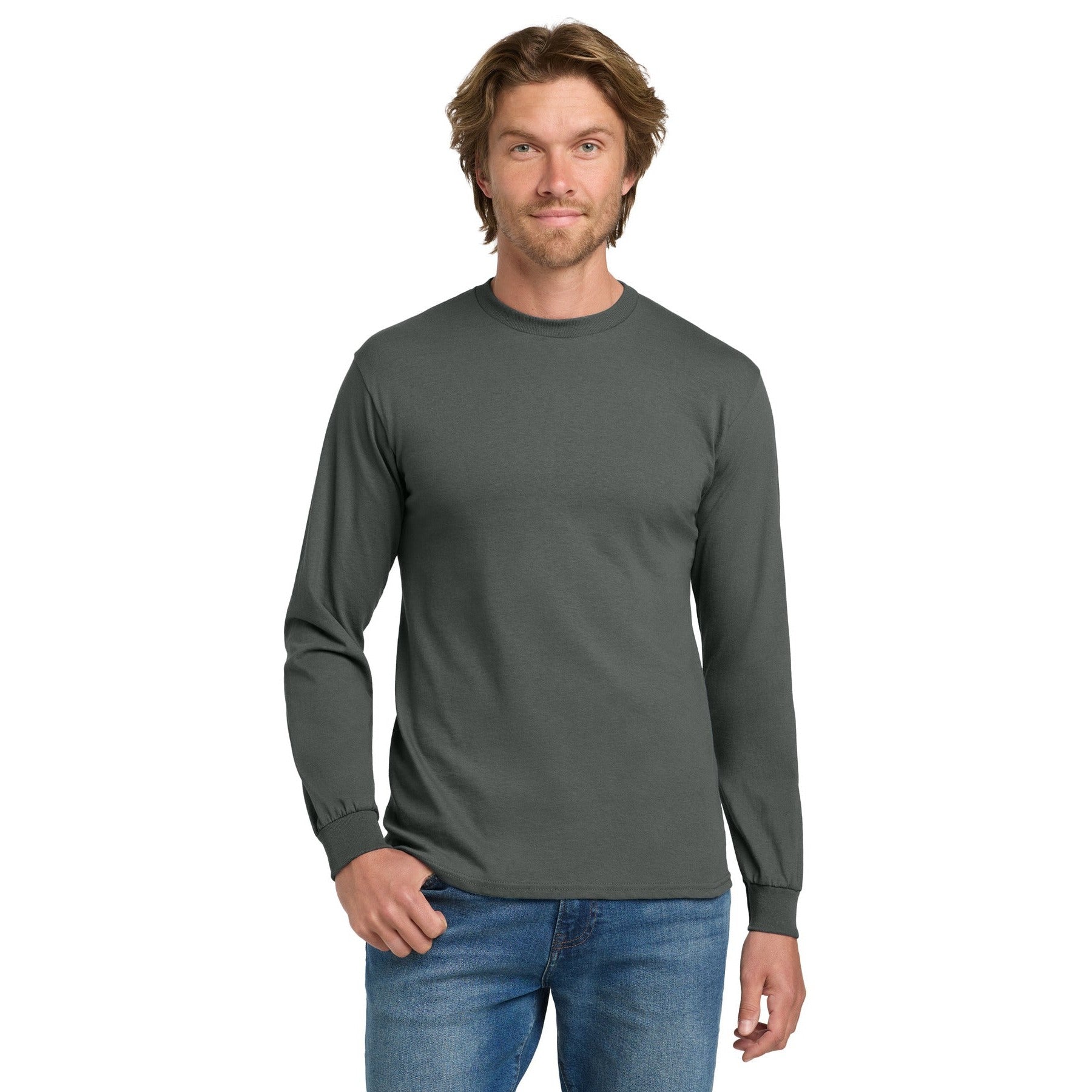 Gildan-Gildan® - Heavy Cotton™ 100% Cotton Long Sleeve T-Shirt. 5400-MedTech-5