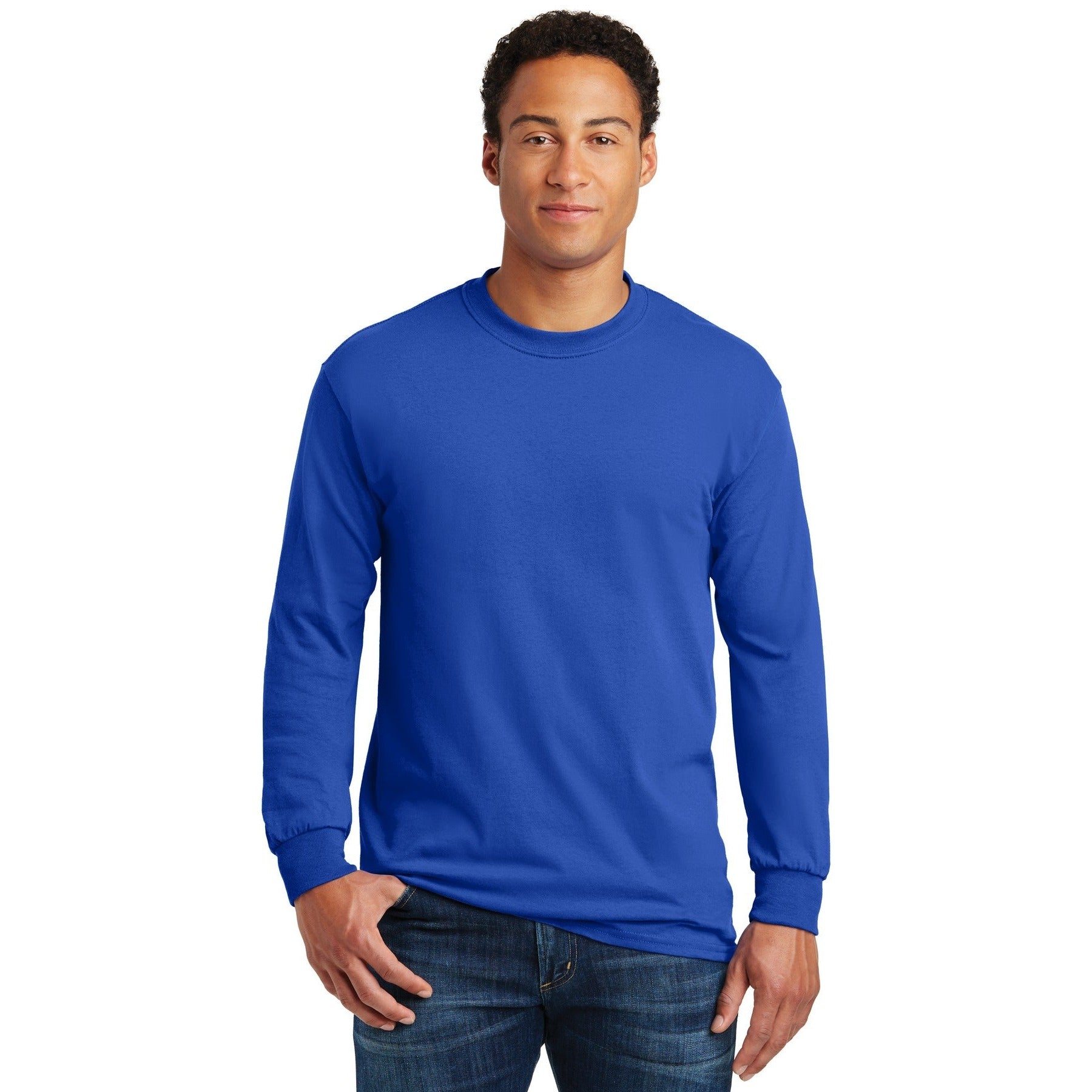Gildan-Gildan® - Heavy Cotton™ 100% Cotton Long Sleeve T-Shirt. 5400-MedTech-21