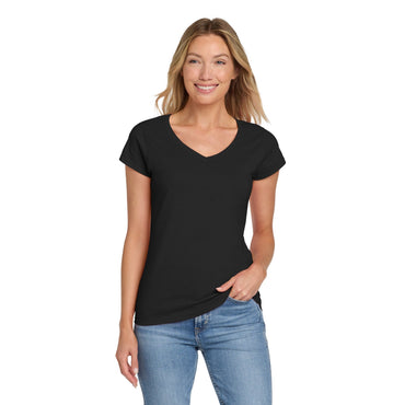 Gildan-Gildan Softstyle® Women's Fit V-Neck T-Shirt. 64V00L-MedTech-2