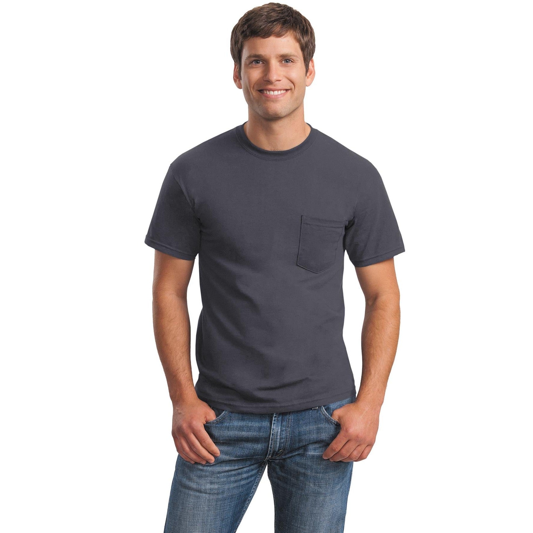 Gildan-Gildan® - Ultra Cotton® 100% US Cotton T-Shirt with Pocket. 2300-MedTech-3