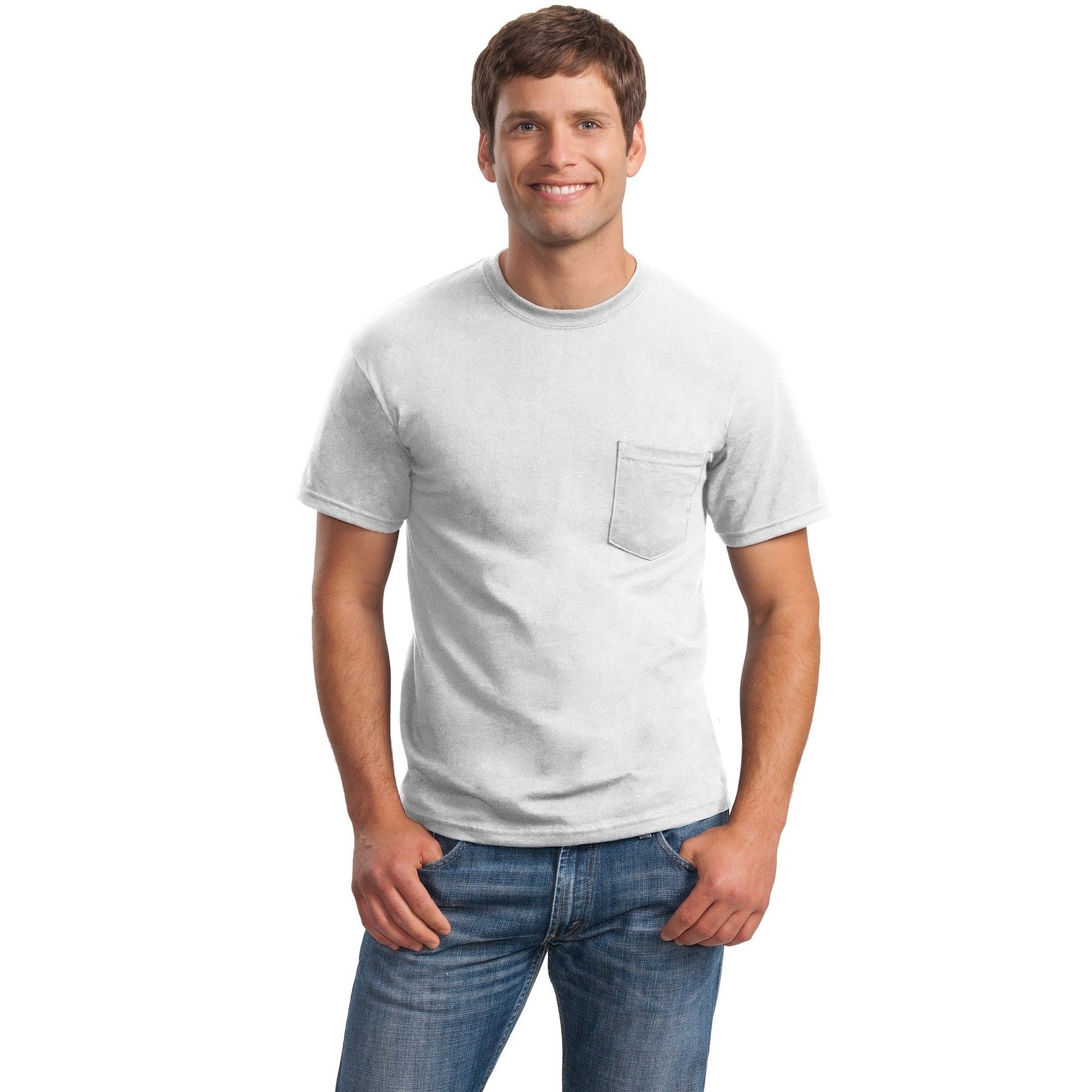 Gildan-Gildan® - Ultra Cotton® 100% US Cotton T-Shirt with Pocket. 2300-MedTech-8