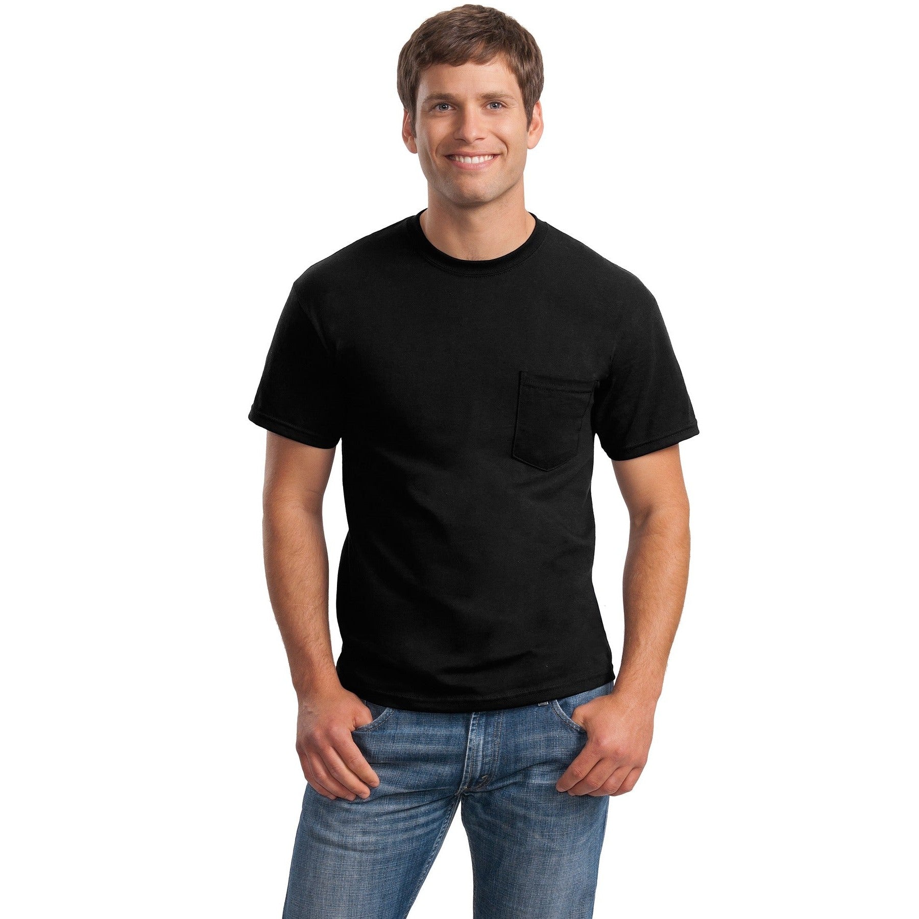 Gildan-Gildan® - Ultra Cotton® 100% US Cotton T-Shirt with Pocket. 2300-MedTech-2