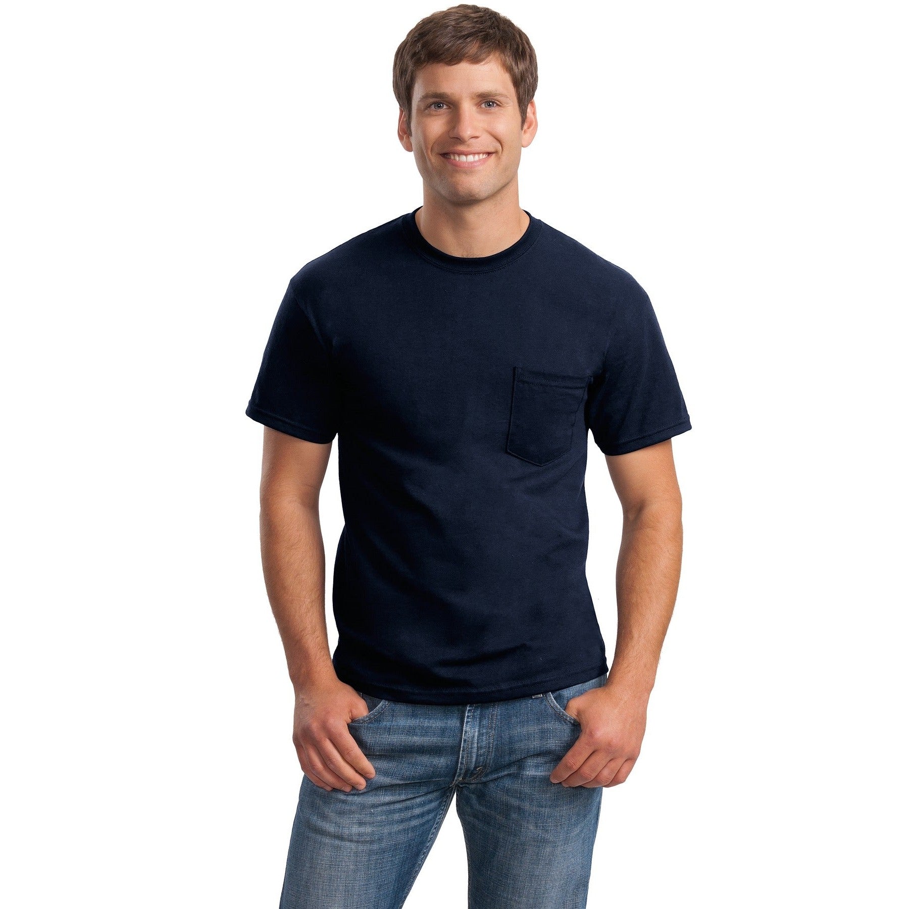 Gildan-Gildan® - Ultra Cotton® 100% US Cotton T-Shirt with Pocket. 2300-MedTech-4