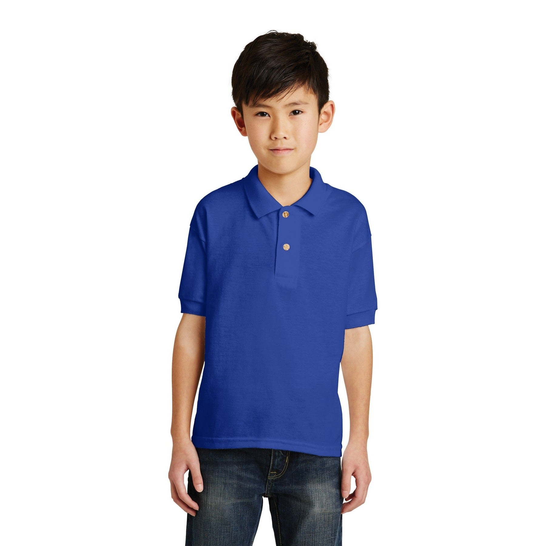 Gildan-Gildan® Youth DryBlend® 6-Ounce Jersey Knit Sport Shirt. 8800B-MedTech-6