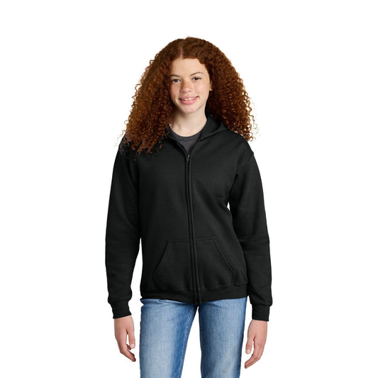 Gildan-Gildan® Youth Heavy Blend™ Full-Zip Hooded Sweatshirt. 18600B-MedTech-1