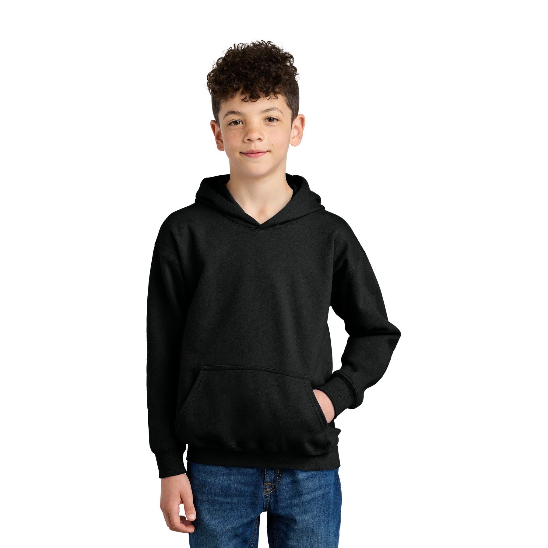 Gildan-Gildan® Youth Softstyle® Midweight Fleece Hoodie SF500B-MedTech-1