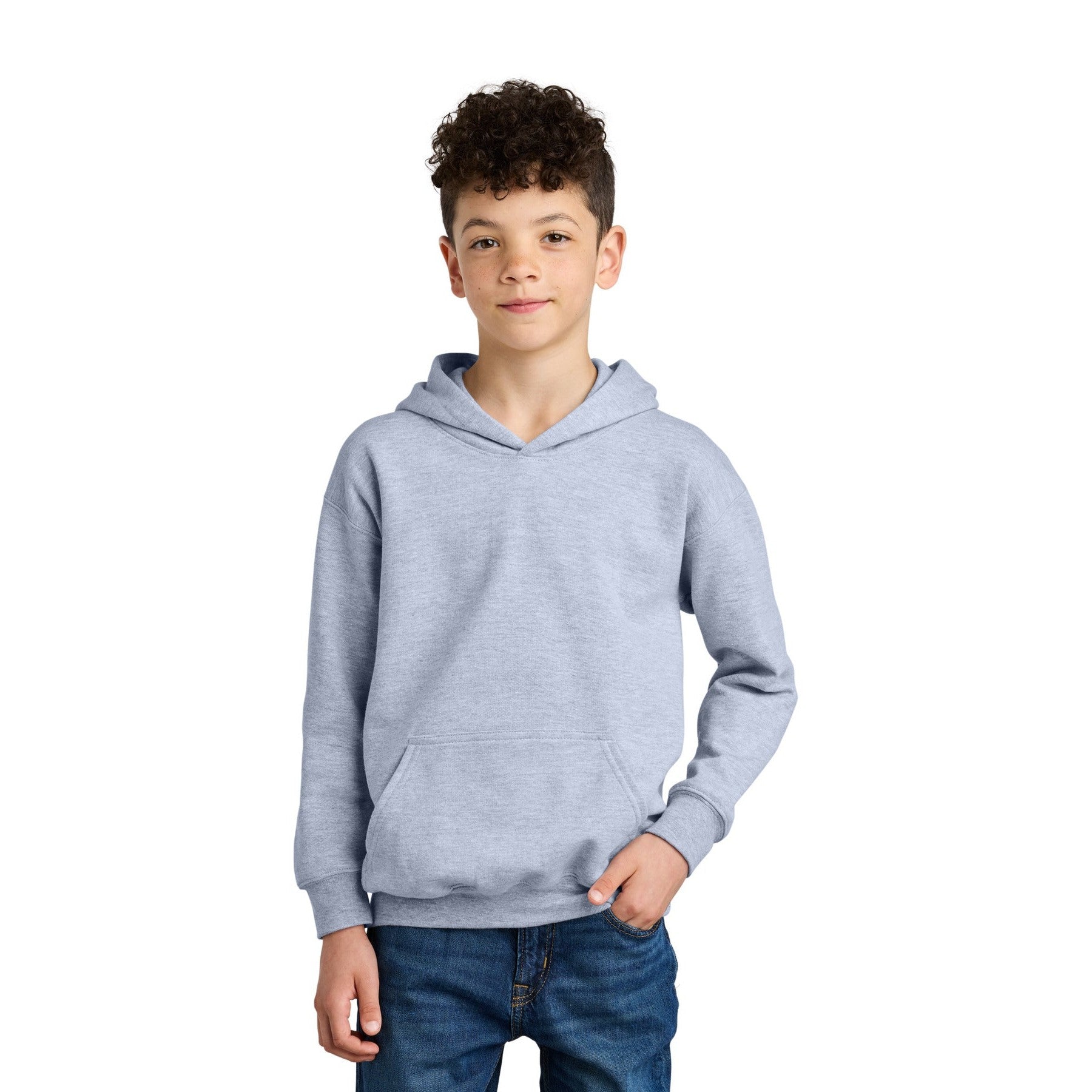 Gildan-Gildan® Youth Softstyle® Midweight Fleece Hoodie SF500B-MedTech-4