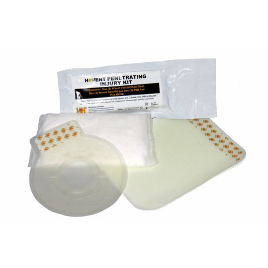 Safeguard Medical-H*VENT Vented Chest Seal, Penetrating Injury Kit-MedTech-1