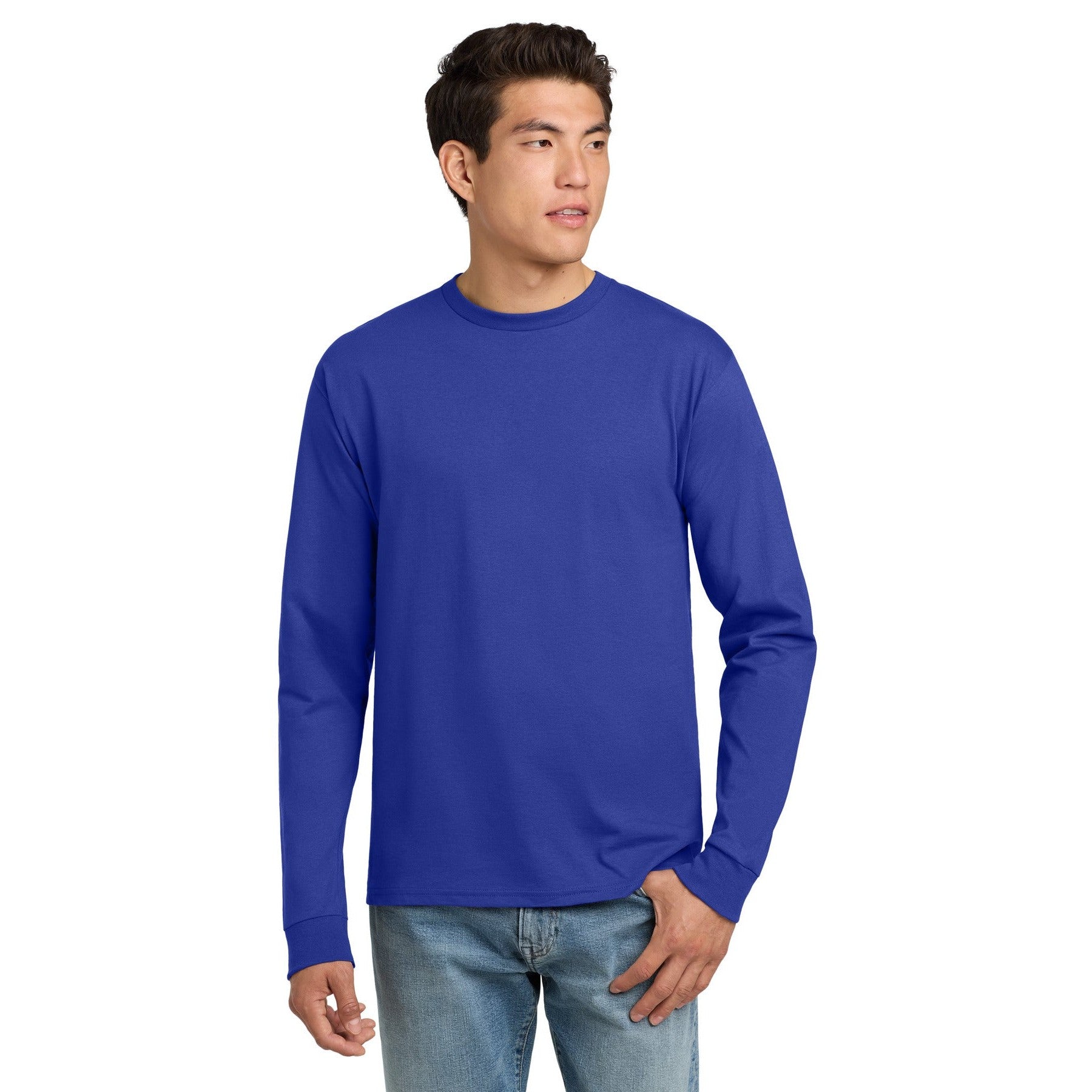 Hanes-Hanes® - Authentic 100% Cotton Long Sleeve T-Shirt. 5586-MedTech-6