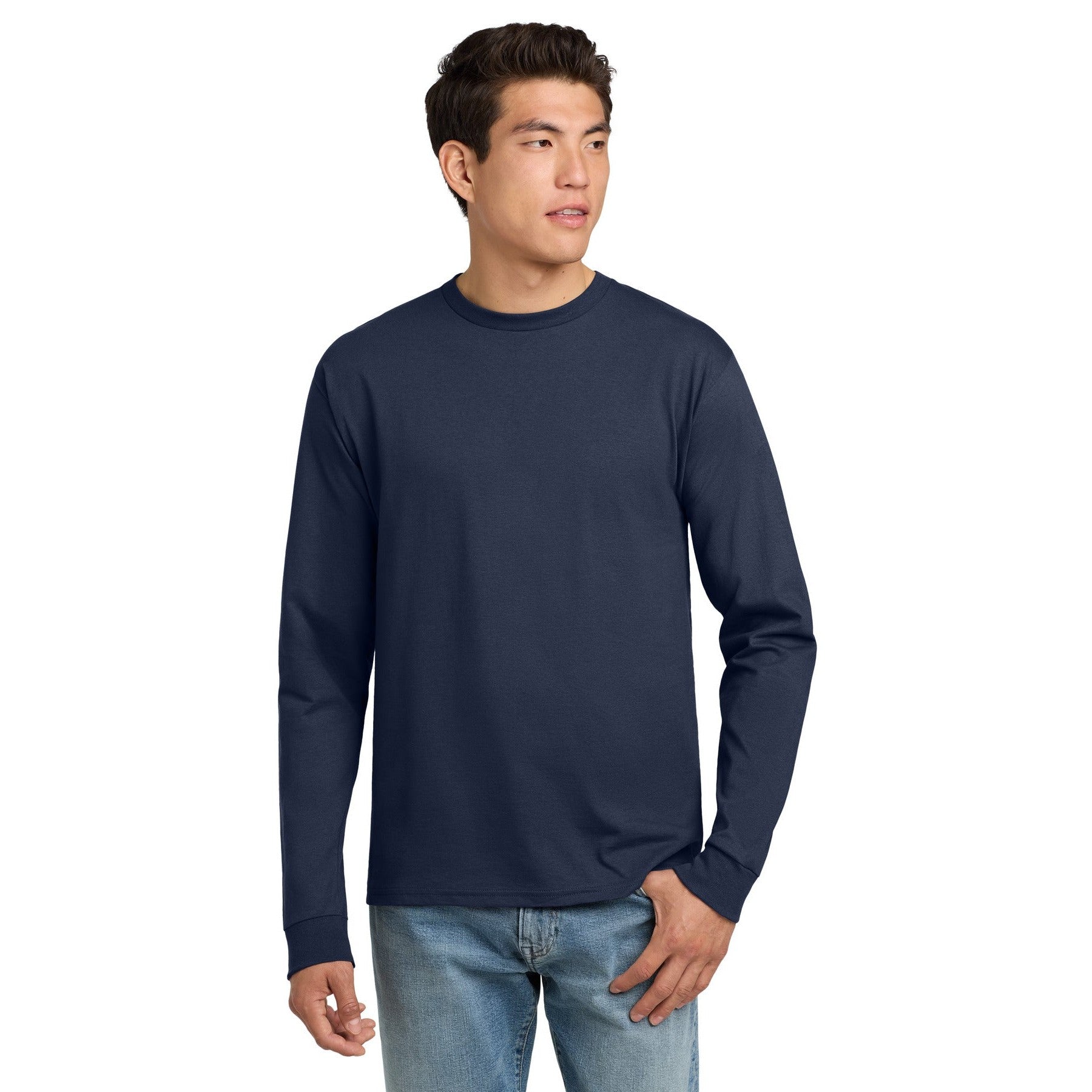 Hanes-Hanes® - Authentic 100% Cotton Long Sleeve T-Shirt. 5586-MedTech-8
