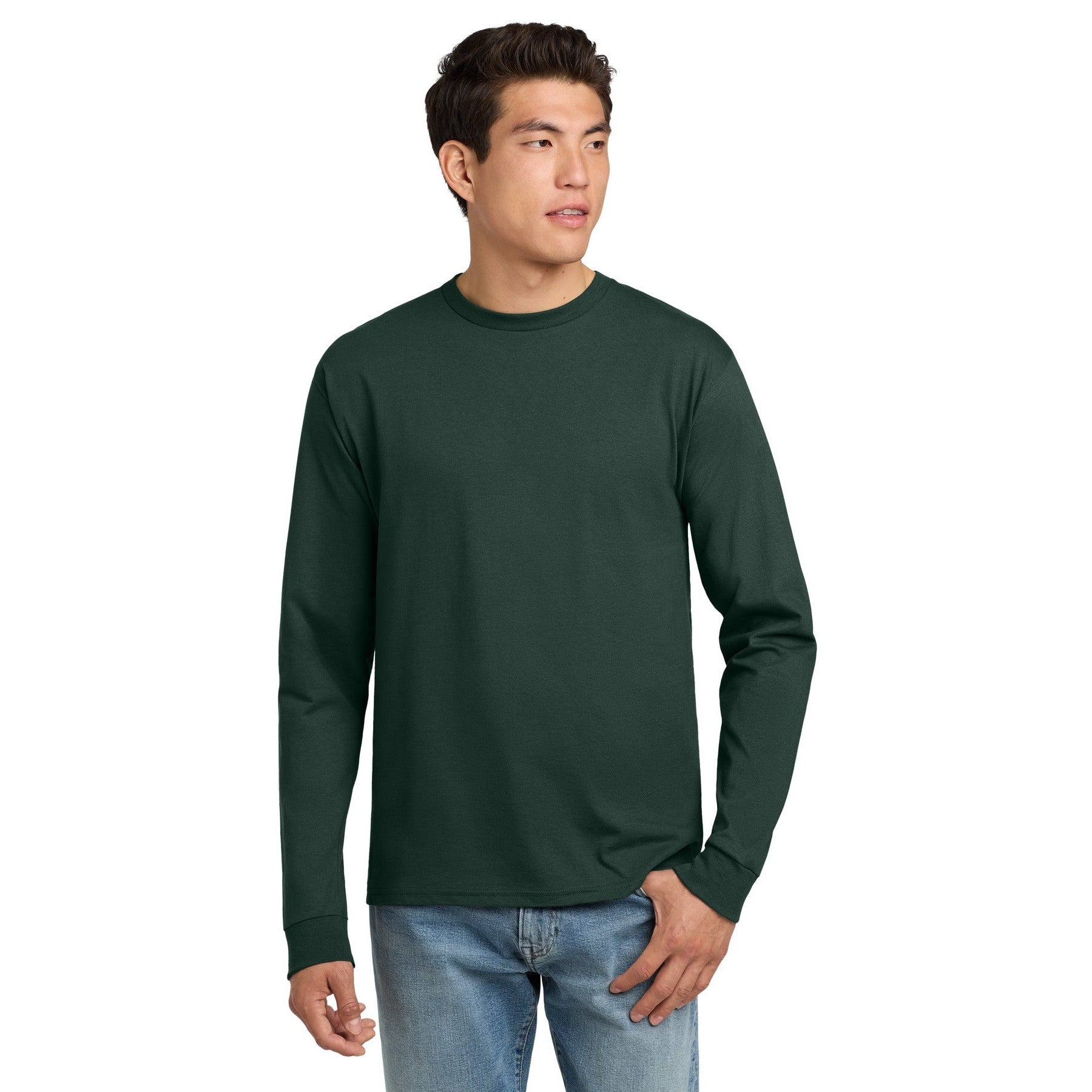 Hanes-Hanes® - Authentic 100% Cotton Long Sleeve T-Shirt. 5586-MedTech-4