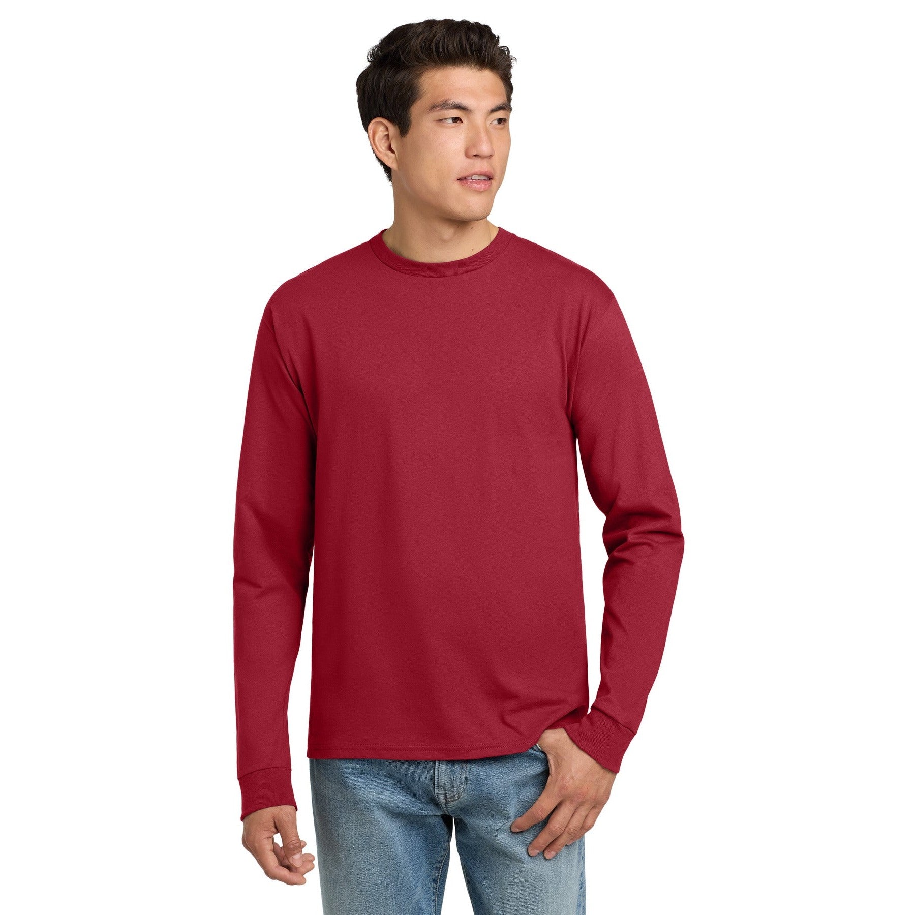 Hanes-Hanes® - Authentic 100% Cotton Long Sleeve T-Shirt. 5586-MedTech-5