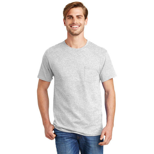 Hanes-Hanes® - Authentic 100% Cotton T-Shirt with Pocket. 5590-MedTech-1