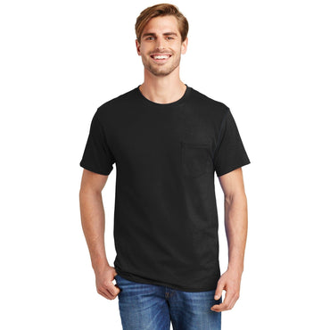 Hanes-Hanes® - Authentic 100% Cotton T-Shirt with Pocket. 5590-MedTech-2