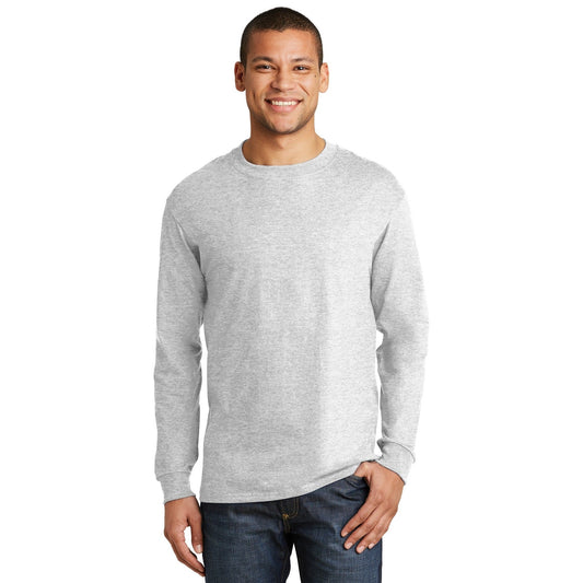 Hanes-Hanes® Beefy-T® - 100% Cotton Long Sleeve T-Shirt. 5186-MedTech-1