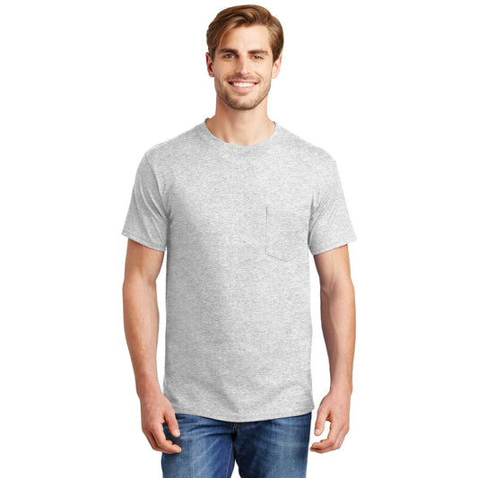 Hanes-Hanes® Beefy-T® - 100% Cotton T-Shirt with Pocket. 5190-MedTech-1
