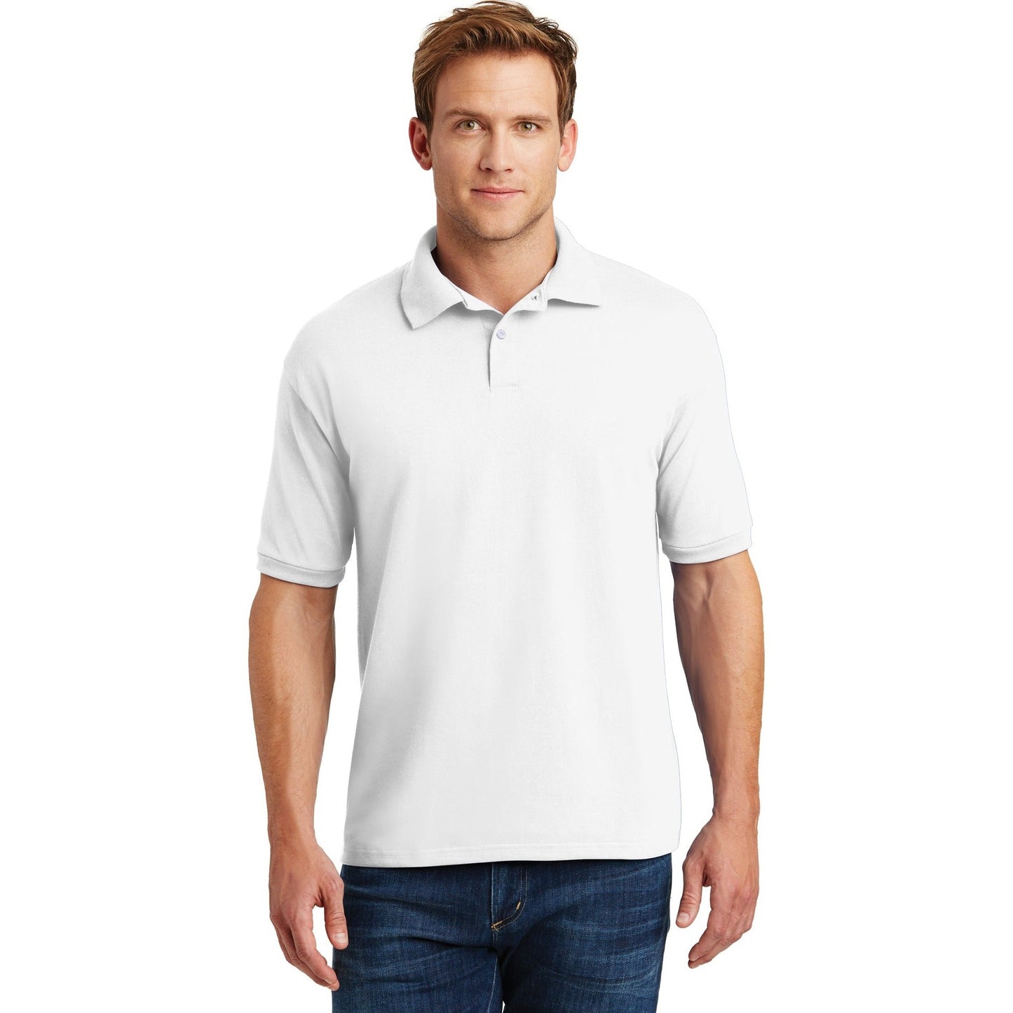 Hanes-Hanes® EcoSmart® - 5.2-Ounce Jersey Knit Sport Shirt. 054X-MedTech-9