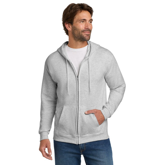 Hanes-Hanes® - EcoSmart® Full-Zip Hooded Sweatshirt. P180-MedTech-1