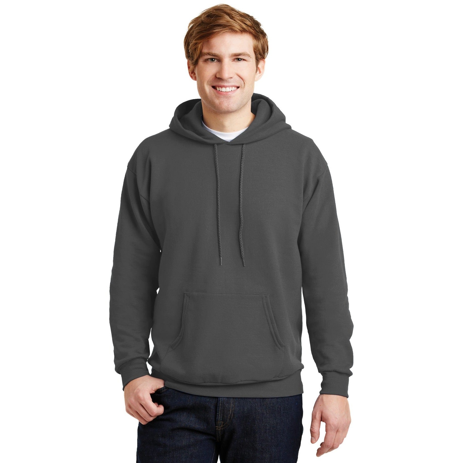 Hanes-Hanes® EcoSmart® - Pullover Hooded Sweatshirt. P170-MedTech-15