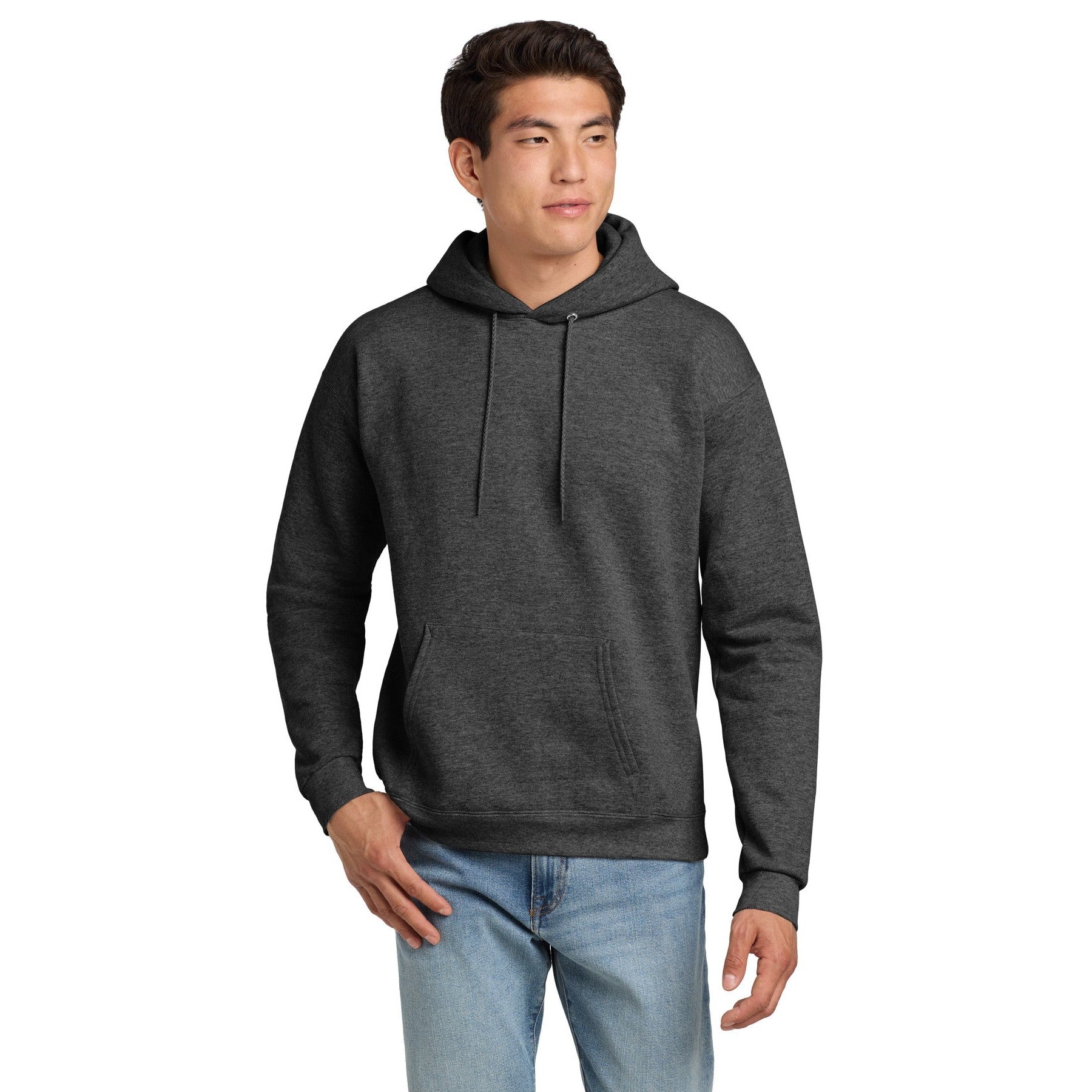 Hanes-Hanes® EcoSmart® - Pullover Hooded Sweatshirt. P170-MedTech-3