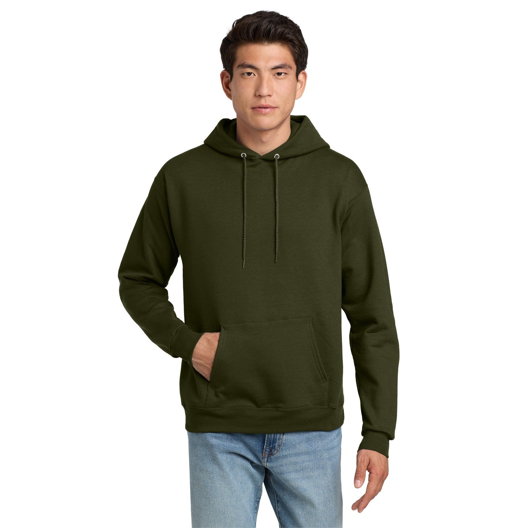Hanes-Hanes® EcoSmart® - Pullover Hooded Sweatshirt. P170-MedTech-7