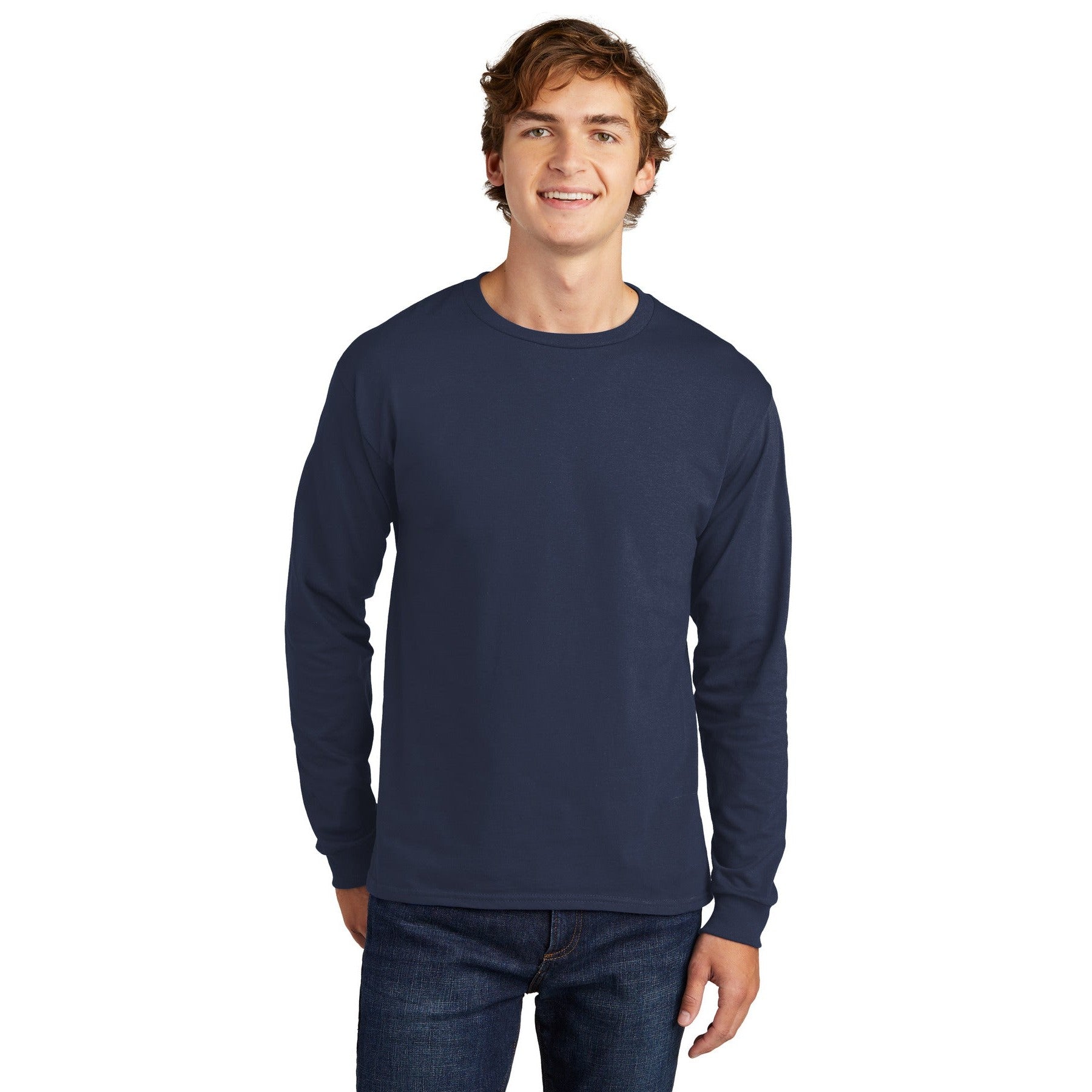 Hanes-Hanes® Essential-T 100% Cotton Long Sleeve T-Shirt 5286-MedTech-6