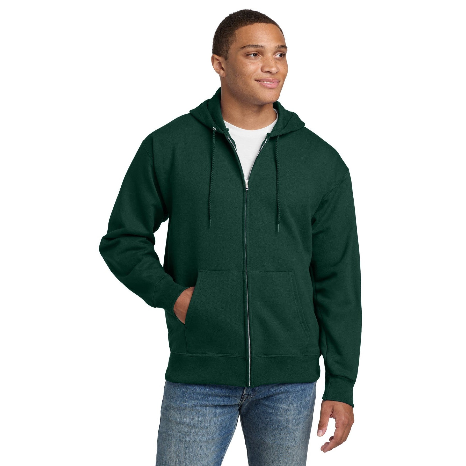 Hanes-Hanes® Ultimate Cotton® - Full-Zip Hooded Sweatshirt. F283-MedTech-3