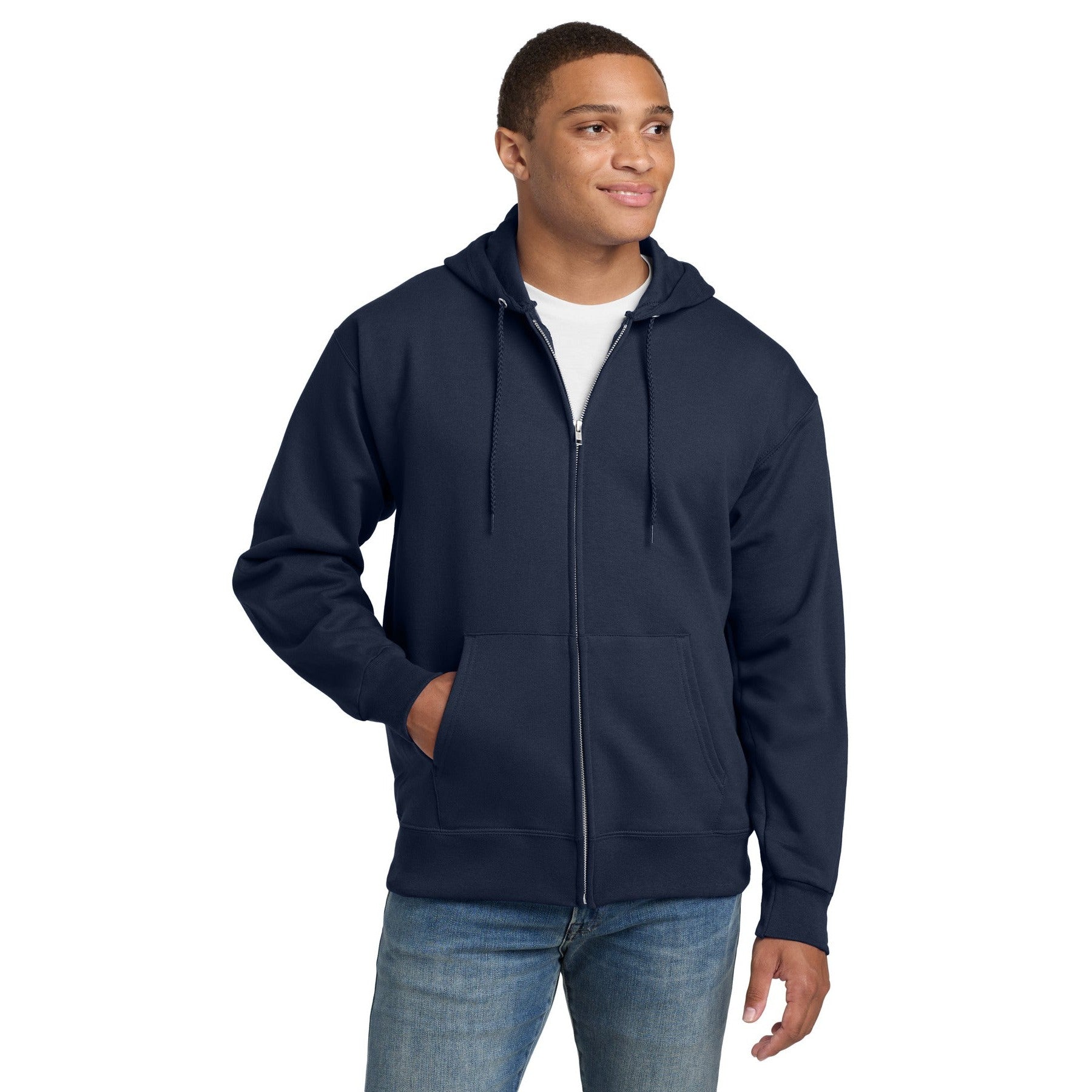 Hanes-Hanes® Ultimate Cotton® - Full-Zip Hooded Sweatshirt. F283-MedTech-8