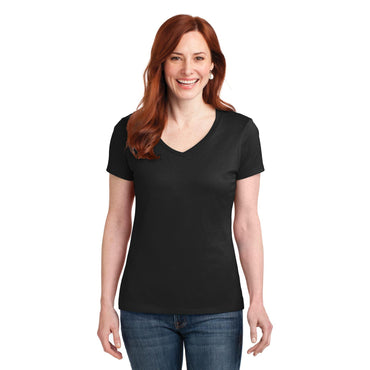 Hanes-Hanes® Women's Perfect-T Cotton V-Neck T-Shirt. S04V-MedTech-2