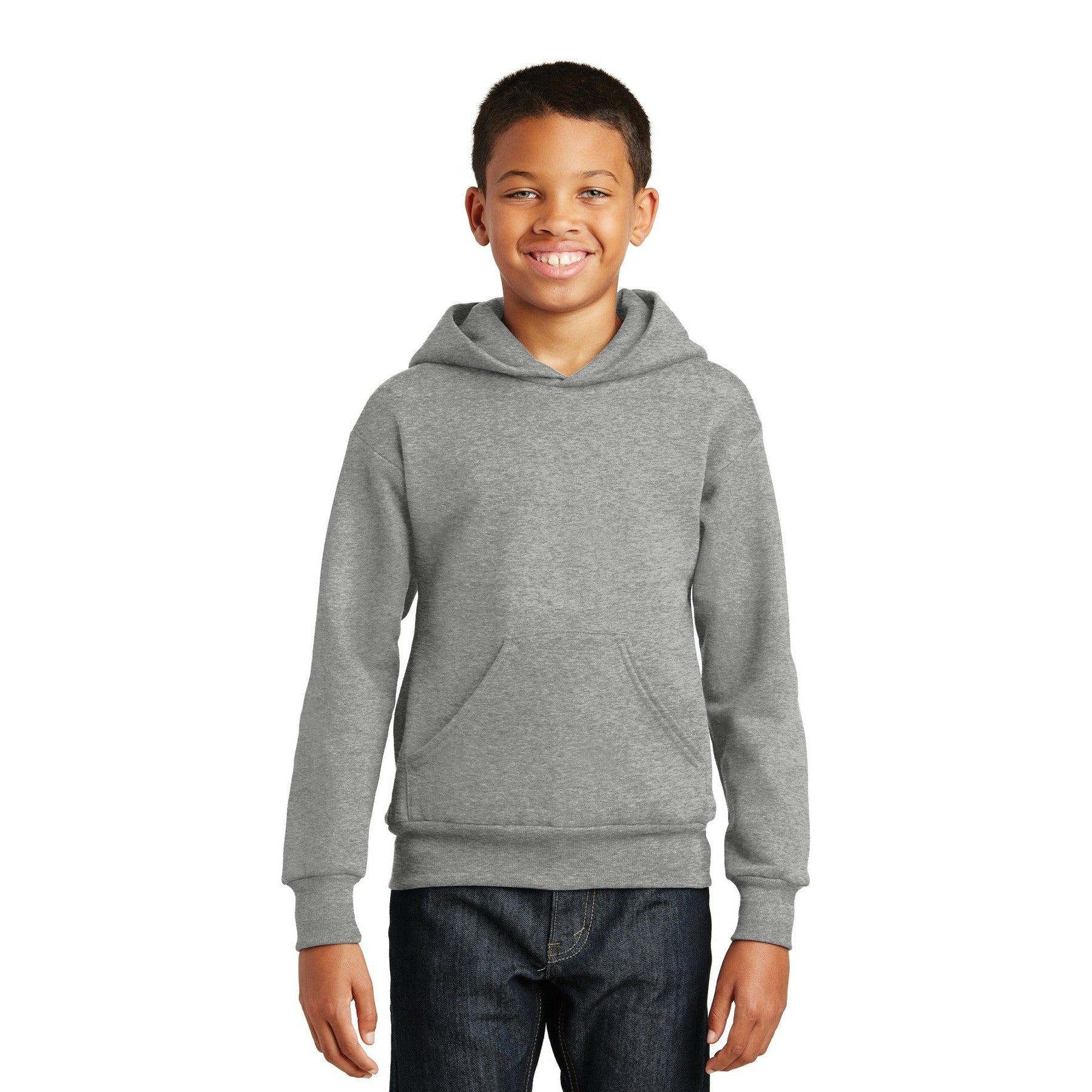 Hanes-Hanes® - Youth EcoSmart® Pullover Hooded Sweatshirt. P470-MedTech-3