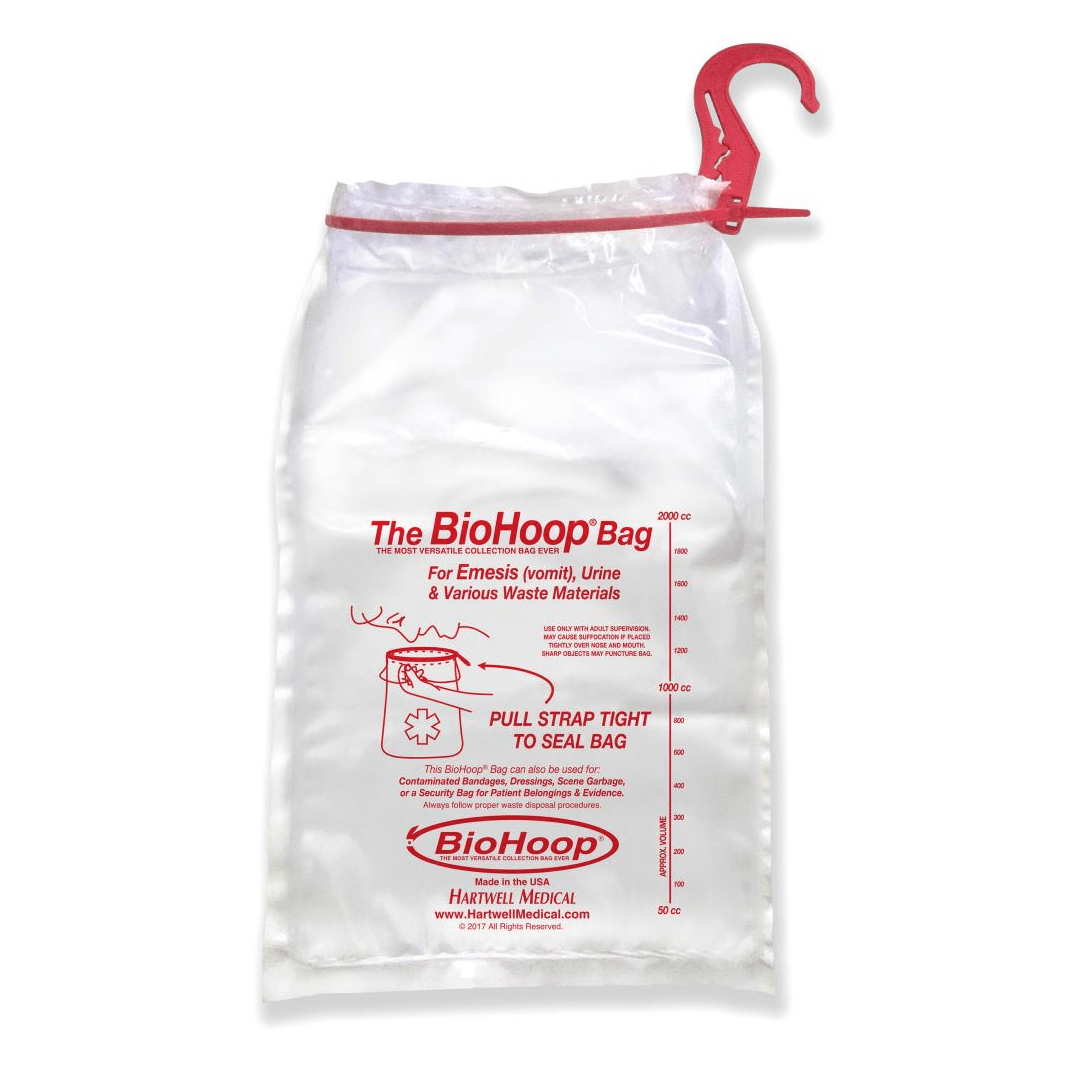 Hartwell-Hartwell BioHoop® Collection Bag with Hook PK/12-MedTech-1