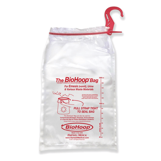 Hartwell-Hartwell BioHoop® Collection Bag with Hook PK/12-MedTech-1
