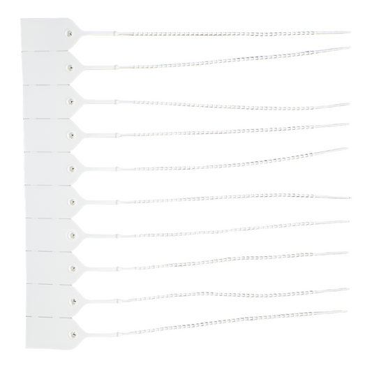 Health Care Logistics-Health Care Logistics Pull-Tight Seals, Unnumbered, White PK/100-MedTech-1