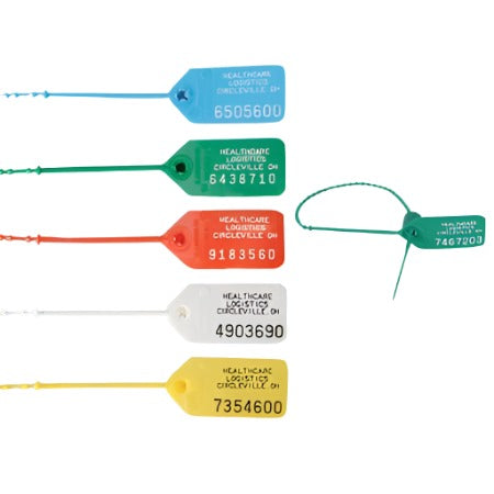 Health Care Logistics-Health Care Logistics | Pull-Tite II Seal Numbered Lock | Yellow 9 Inch-MedTech-1