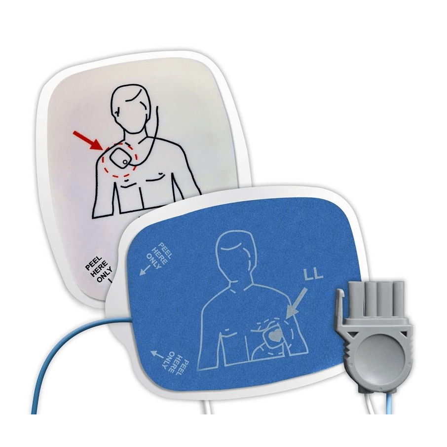 Heart Sync-Heart Sync® LIFEPAK® Multi-Function Defibrillator Pads, Leads In, Pediatric 1 Pair-MedTech-2