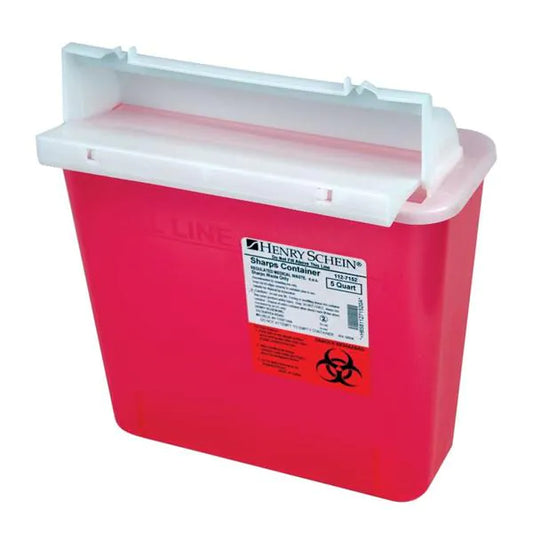 Henry Schein-Henry Schein Sharps Container, 5 Qt-MedTech-1