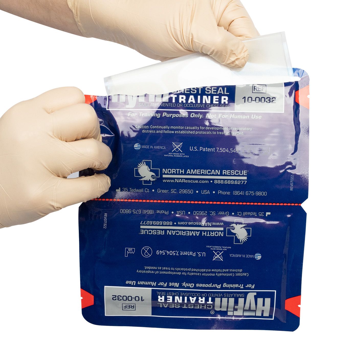 North American Rescue-HyFin Chest Seal Twin Pack- Trainer-MedTech-5