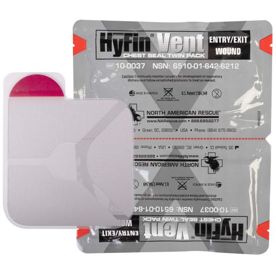 North American Rescue-HyFin® Vent Chest Seal Twin Pack-MedTech-8