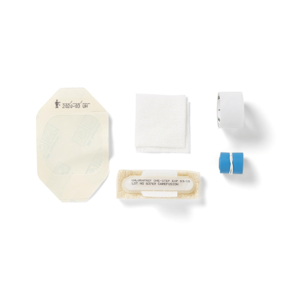 Medline-IV Start Kit with ChloraPrep Frepp and Tegaderm Securement Dressing-MedTech-1