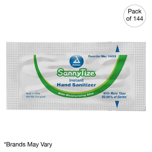 Kemp USA-Instant Hand Sanitizer, 0.9 Gram Packets Case of 1728-MedTech-1