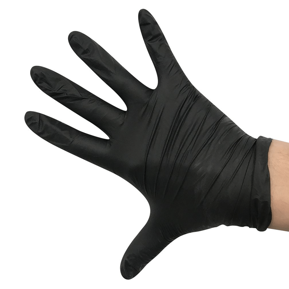 Intco-Intco Synguard® Black Nitrile Exam Gloves, BX/100-MedTech-4