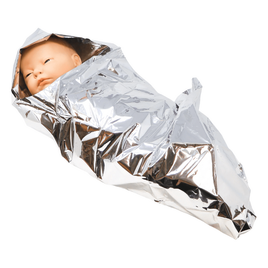 Generic-Isothermal Foil Baby Bunting Blanket, 18" x 25", Sterile-MedTech-1