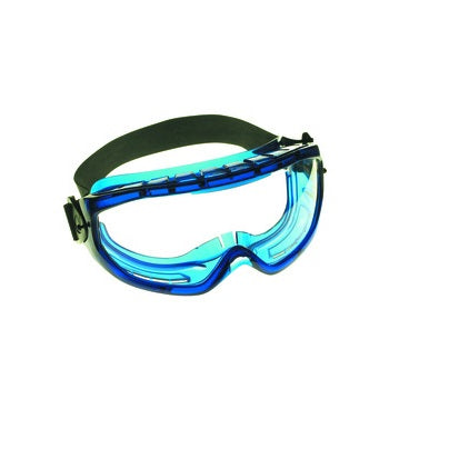 Jackson Safety-Jackson Safety V80 Monogoggle XTR:Blue Frame,AF Clear Lens Safety Googles 6/Box-MedTech-1