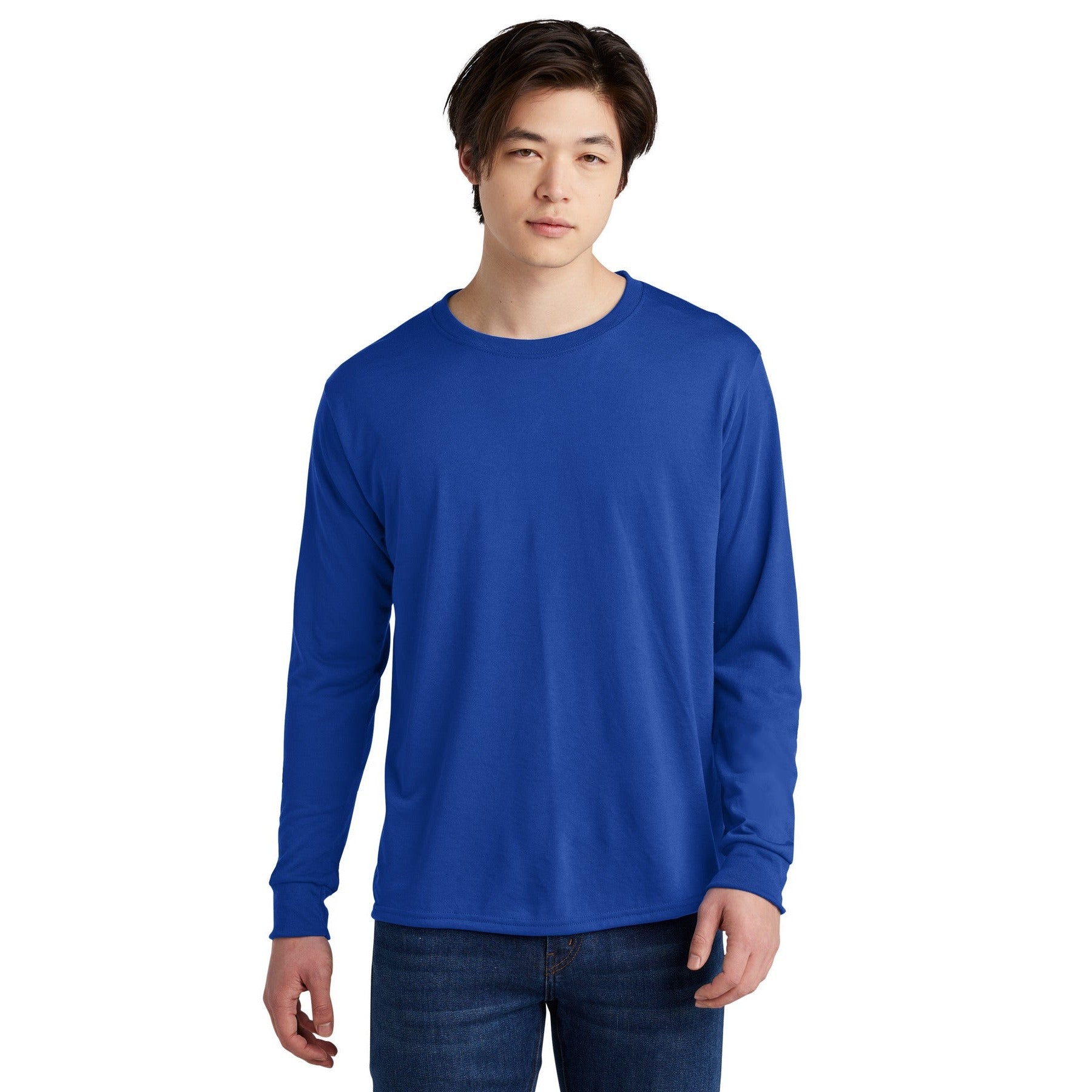 Jerzees-Jerzees® Dri-Power® 100% Polyester Long Sleeve T-Shirt 21LS-MedTech-4