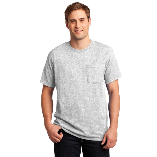 Jerzees-Jerzees® - Dri-Power® 50/50 Cotton/Poly Pocket T-Shirt. 29MP-MedTech-1