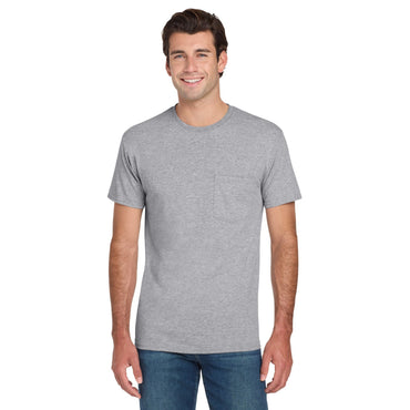 Jerzees-Jerzees® - Dri-Power® 50/50 Cotton/Poly Pocket T-Shirt. 29MP-MedTech-2