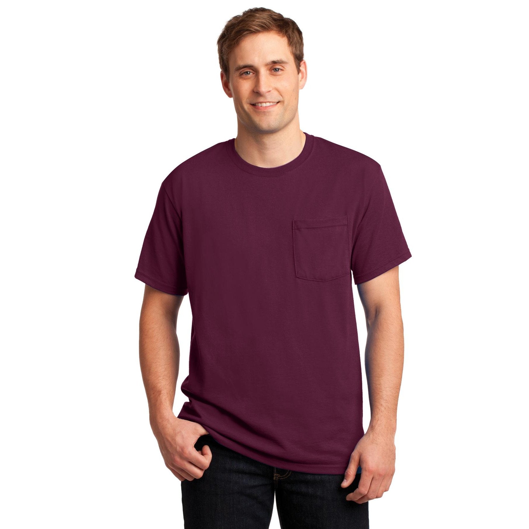 Jerzees-Jerzees® - Dri-Power® 50/50 Cotton/Poly Pocket T-Shirt. 29MP-MedTech-7