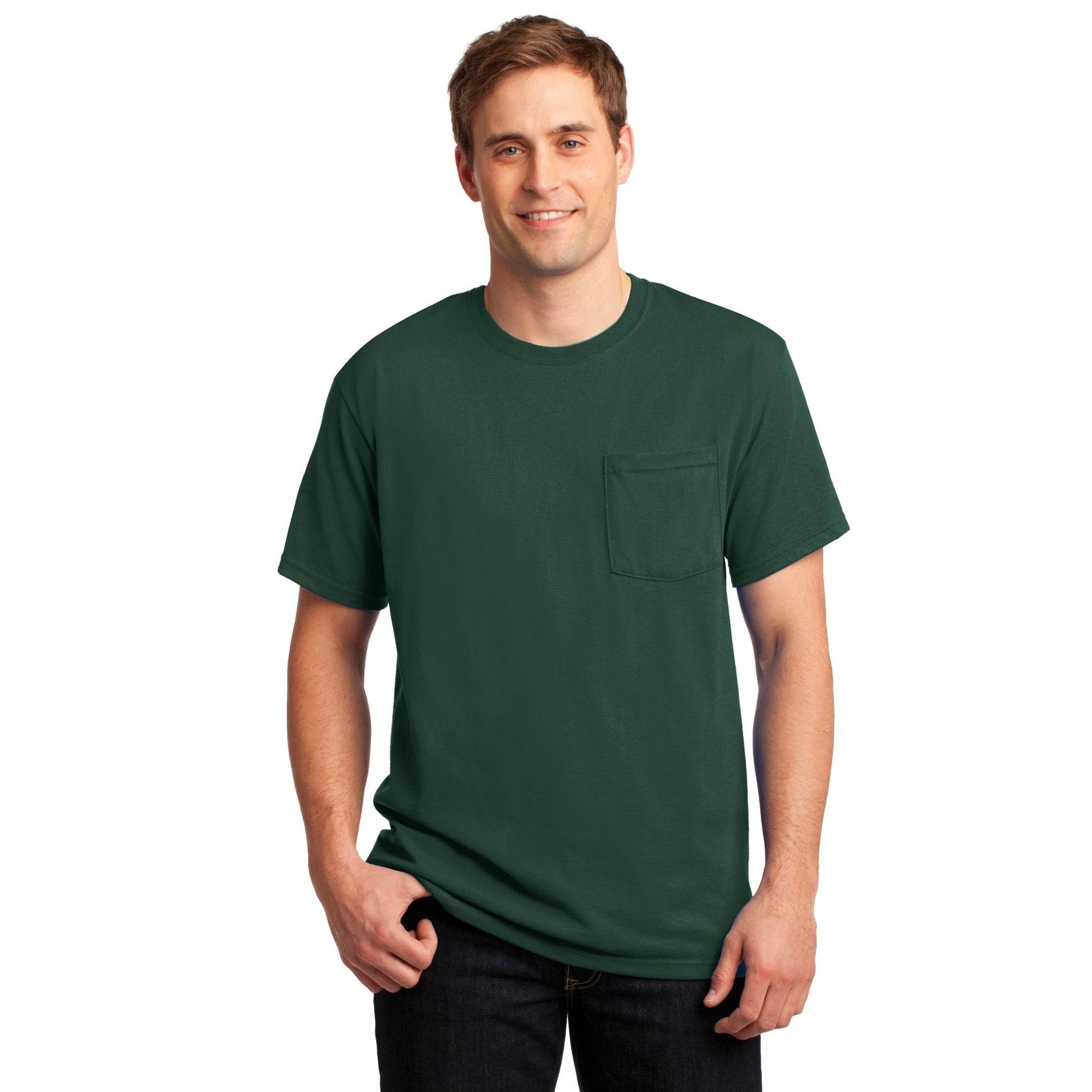 Jerzees-Jerzees® - Dri-Power® 50/50 Cotton/Poly Pocket T-Shirt. 29MP-MedTech-5