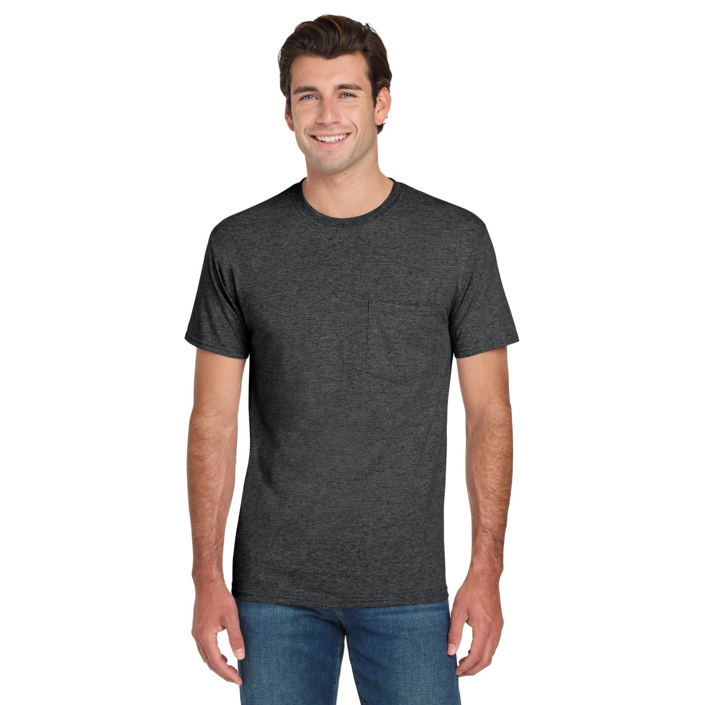 Jerzees-Jerzees® - Dri-Power® 50/50 Cotton/Poly Pocket T-Shirt. 29MP-MedTech-4