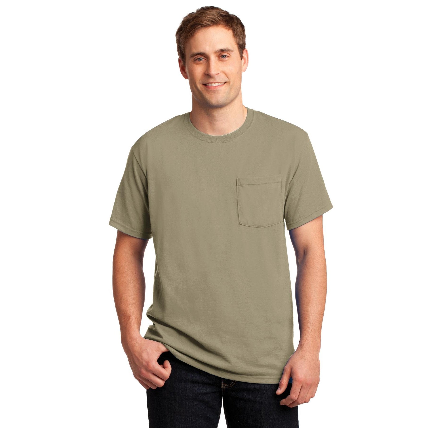 Jerzees-Jerzees® - Dri-Power® 50/50 Cotton/Poly Pocket T-Shirt. 29MP-MedTech-6